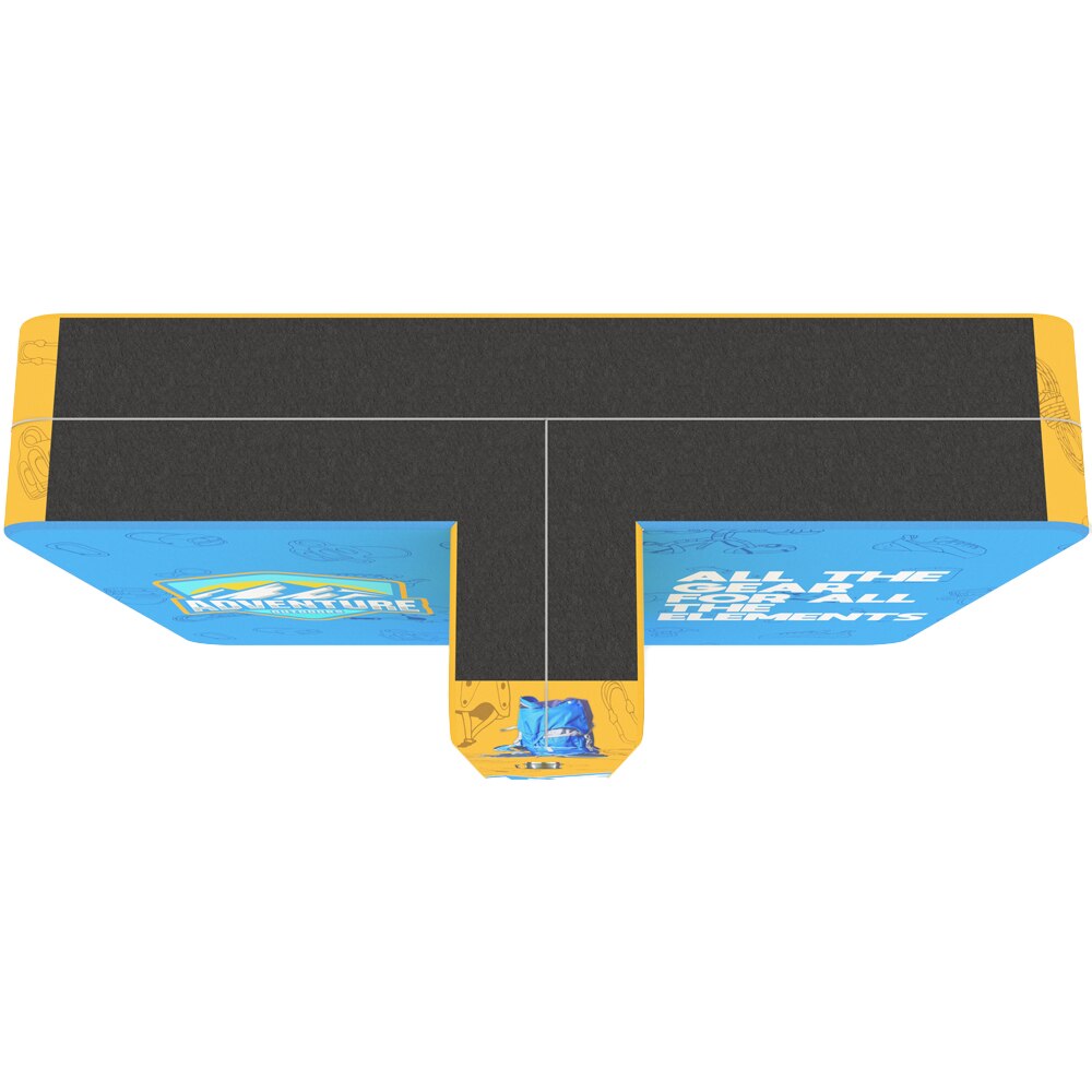Wallbox 10ft w/Center Storage — Double Sided Graphic Package